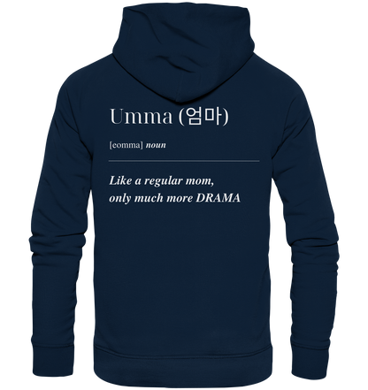 UMMA DEFINITION + BEST UMMA - BOTH SIDED - Organic Hoodie