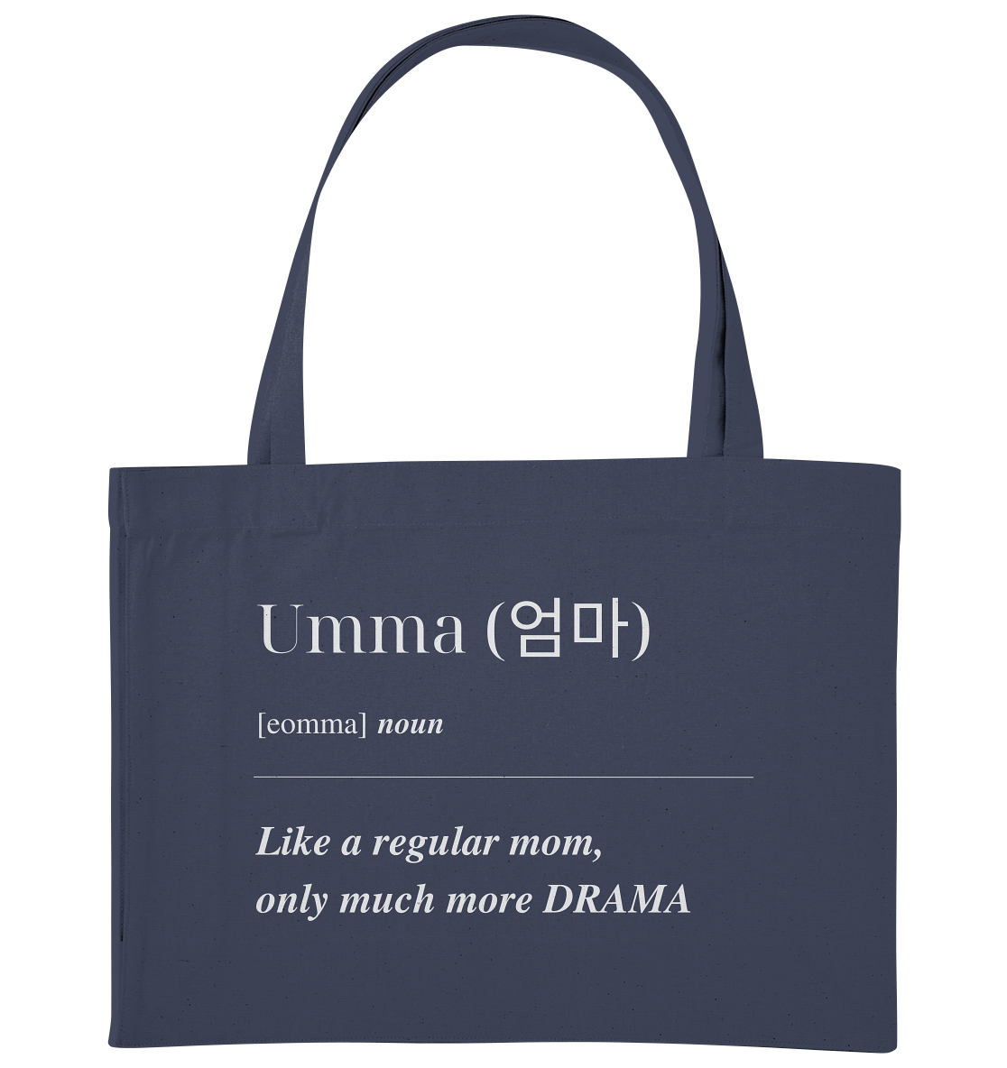 UMMA + FINGERHERZ - DOUBLE-SIDED - Organic Shopping Bag