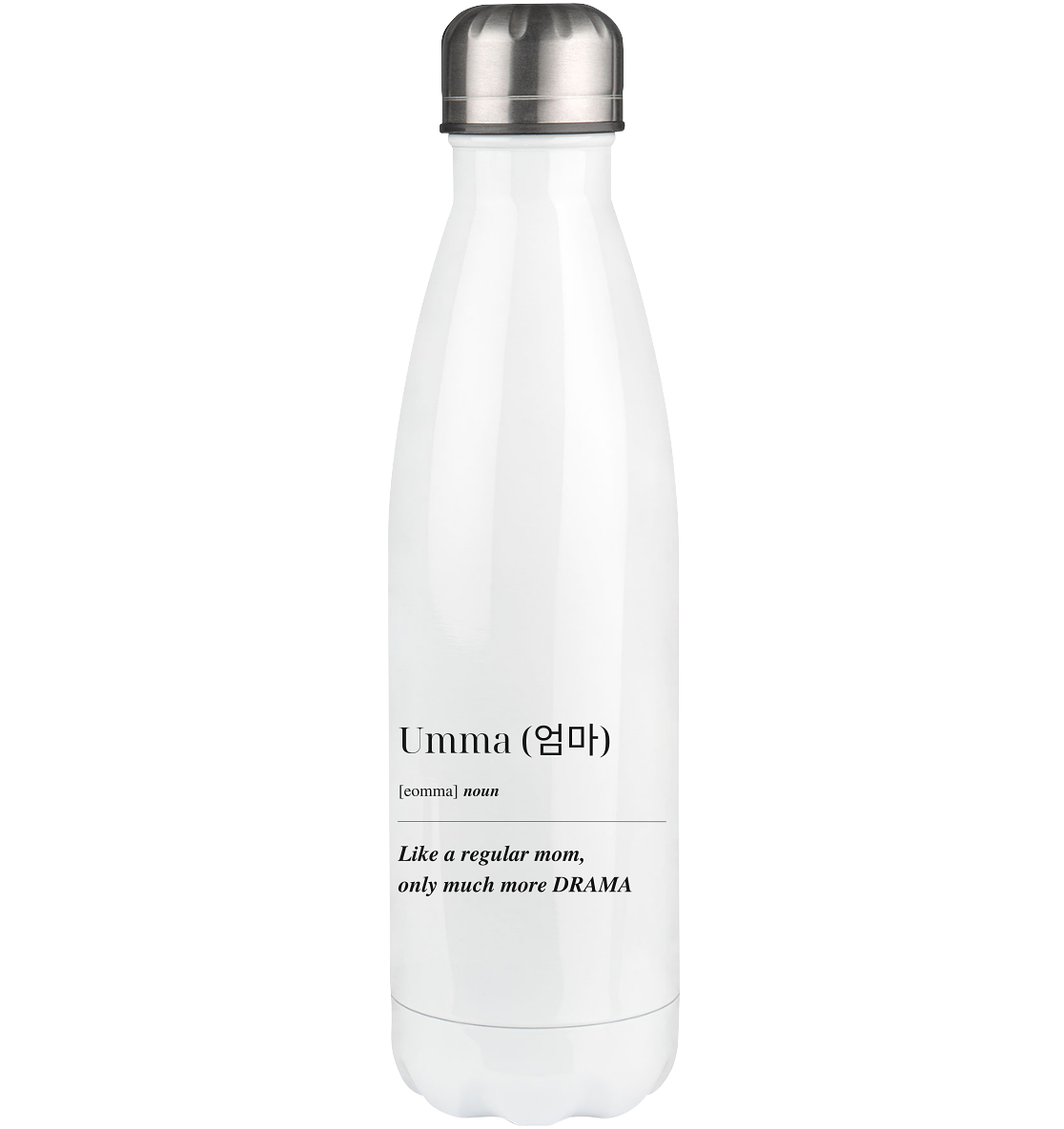 UMMA + FINGERHERZ - DOUBLE-SIDED - Thermo bottle 500ml