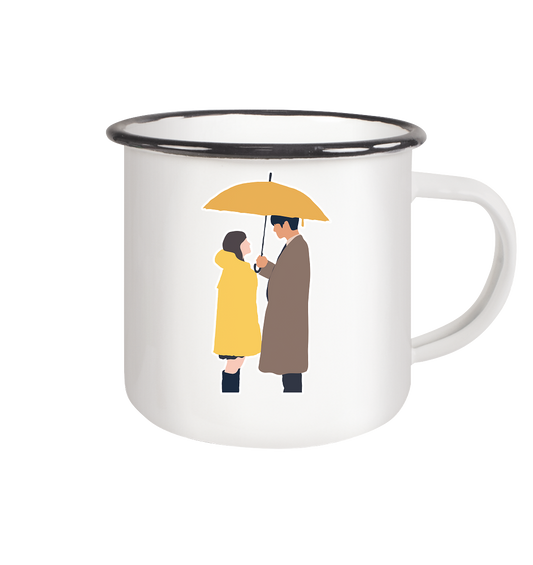 Business Proposal - Enamel Mug (Black)