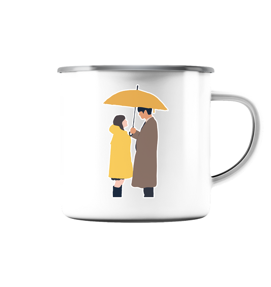 Business Proposal - Enamel Mug (Silver)