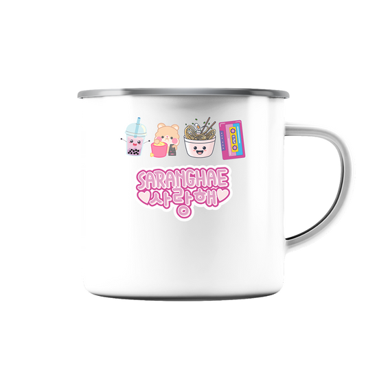 SARANGHAE - Enamel Mug (Silver)