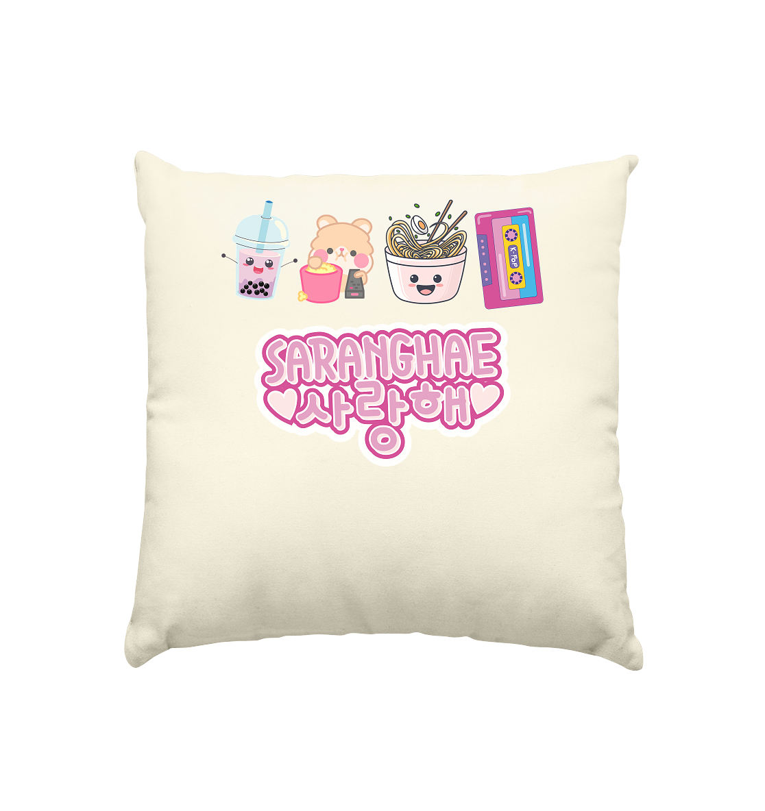 SARANGHAE - Cushion natural 40x40cm