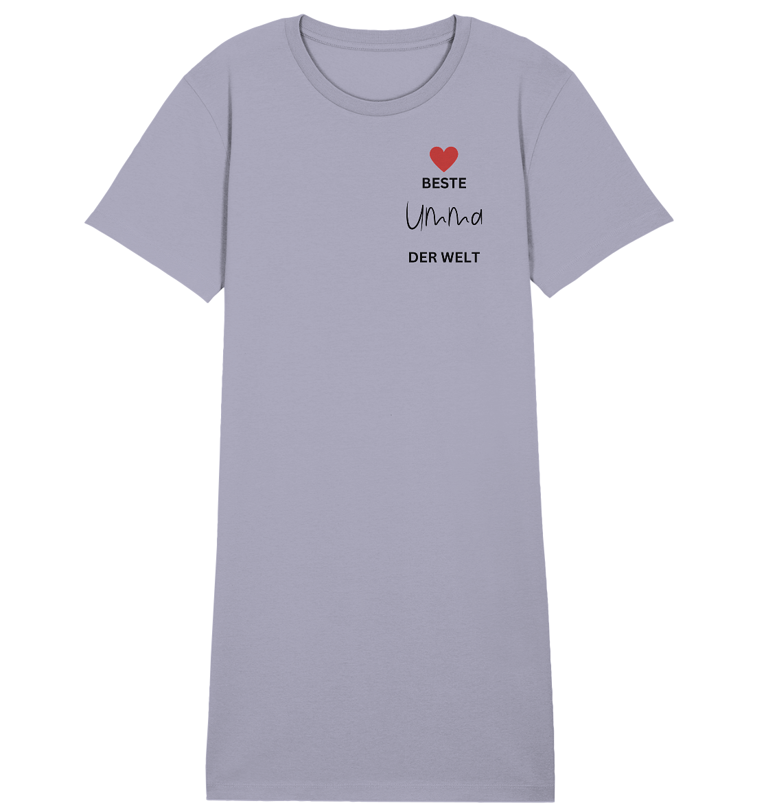 UMMA DEFINITION + BEST UMMA - BOTH SIDED - Ladies Organic Shirt Dress