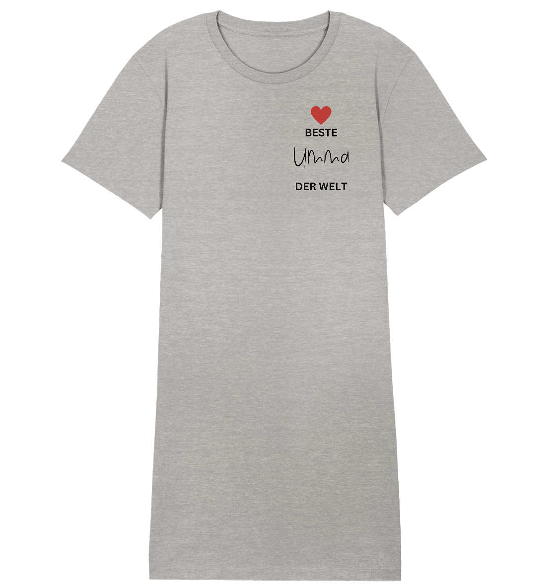 UMMA DEFINITION + BEST UMMA - BOTH SIDED - Ladies Organic Shirt Dress