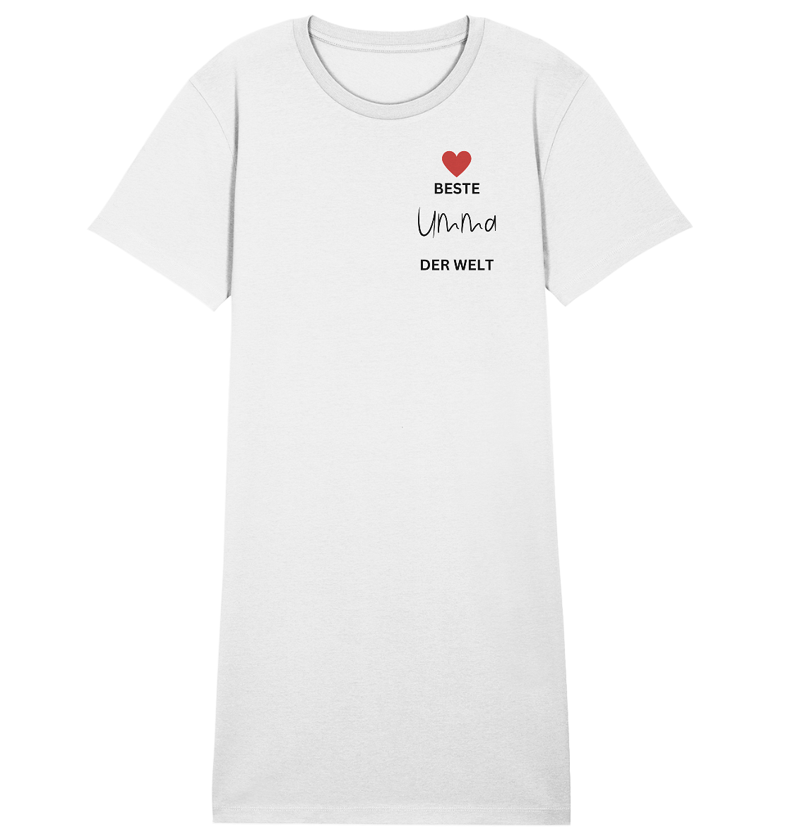 UMMA DEFINITION + BEST UMMA - BOTH SIDED - Ladies Organic Shirt Dress