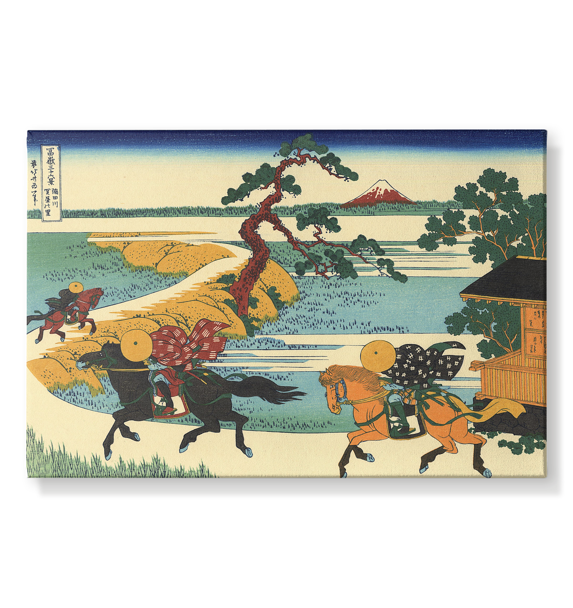 KOREAN-ART - Village of Sekiya - Leinwand 60x40cm