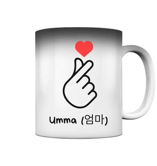 UMMA + FINGERHEART - BOTH SIDED - Magic Mug