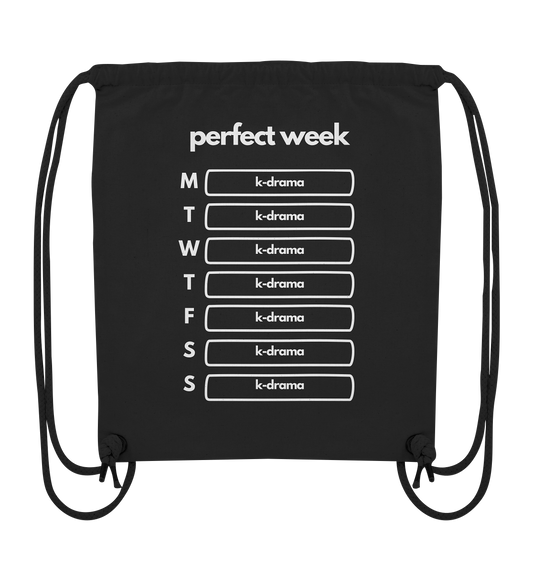 K-Drama Week - Organic Gym Bag