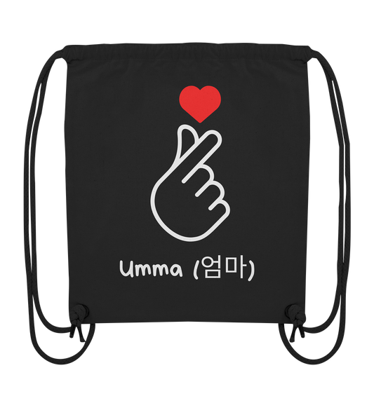 UMMA + FINGERHERZ - DOUBLE-SIDED - Organic Gym-Bag