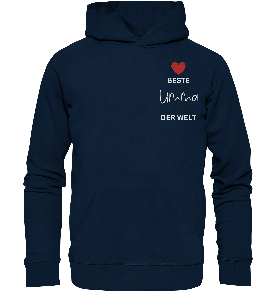 UMMA DEFINITION + BEST UMMA - BOTH SIDED - Organic Hoodie