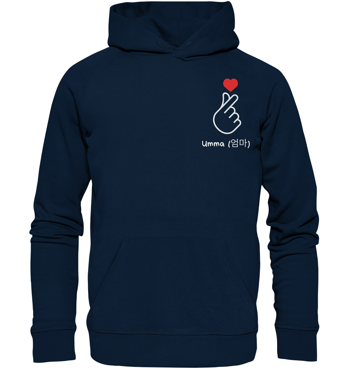UMMA + FINGERHERZ - BOTH SIDED - Organic Hoodie