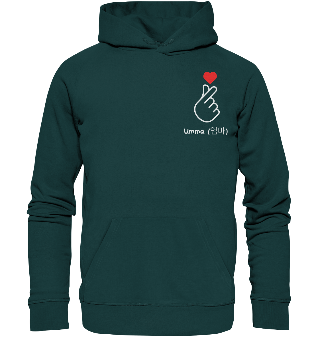 UMMA + FINGERHERZ - BOTH SIDED - Organic Hoodie