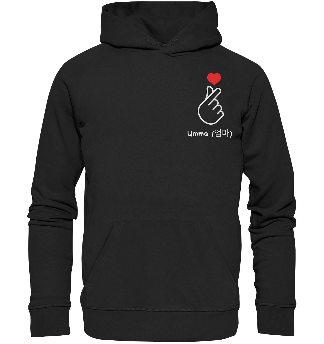 UMMA + FINGERHERZ - BOTH SIDED - Organic Hoodie