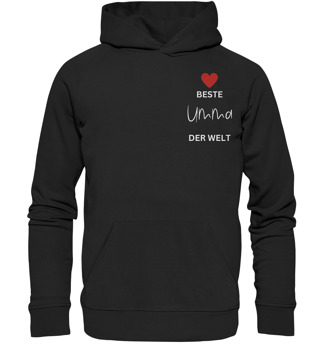UMMA DEFINITION + BEST UMMA - BOTH SIDED - Organic Hoodie