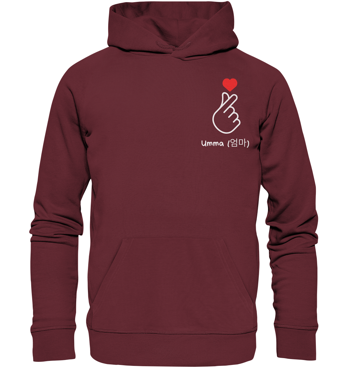 UMMA + FINGERHERZ - BOTH SIDED - Organic Hoodie