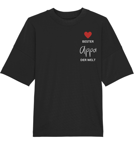 APPA DEFINITION + BEST APPA - BOTH SIDED - Organic Oversize Shirt