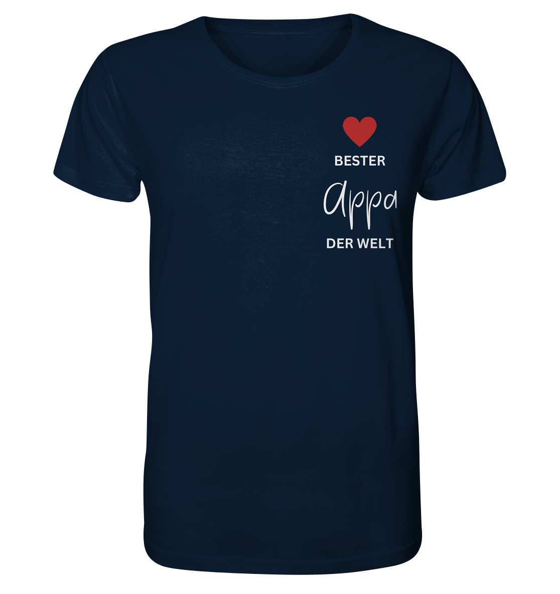 APPA DEFINITION + BEST APPA - BOTH SIDED - Organic Shirt