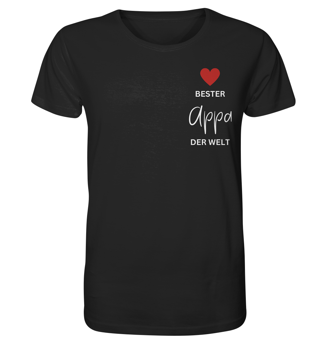 APPA DEFINITION + BEST APPA - BOTH SIDED - Organic Shirt