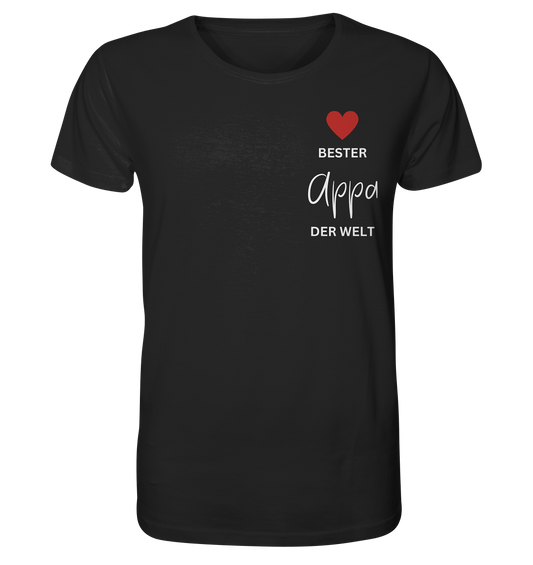 APPA DEFINITION + BEST APPA - BOTH SIDED - Organic Shirt