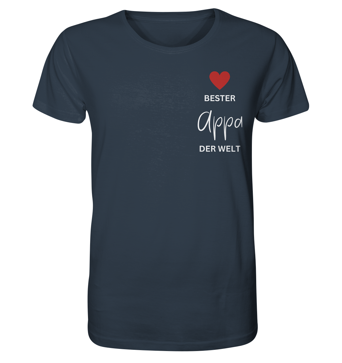 APPA DEFINITION + BEST APPA - BOTH SIDED - Organic Shirt