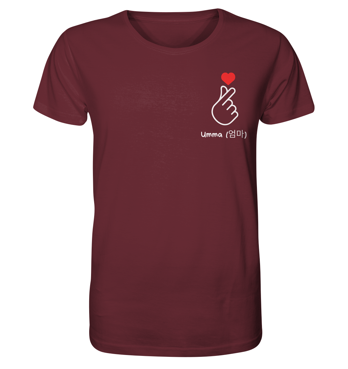 UMMA + FINGERHERZ - BOTH SIDED - Organic Shirt