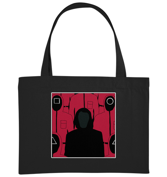 Squid Game - Front Man & Guardian  - Organic Shopping-Bag