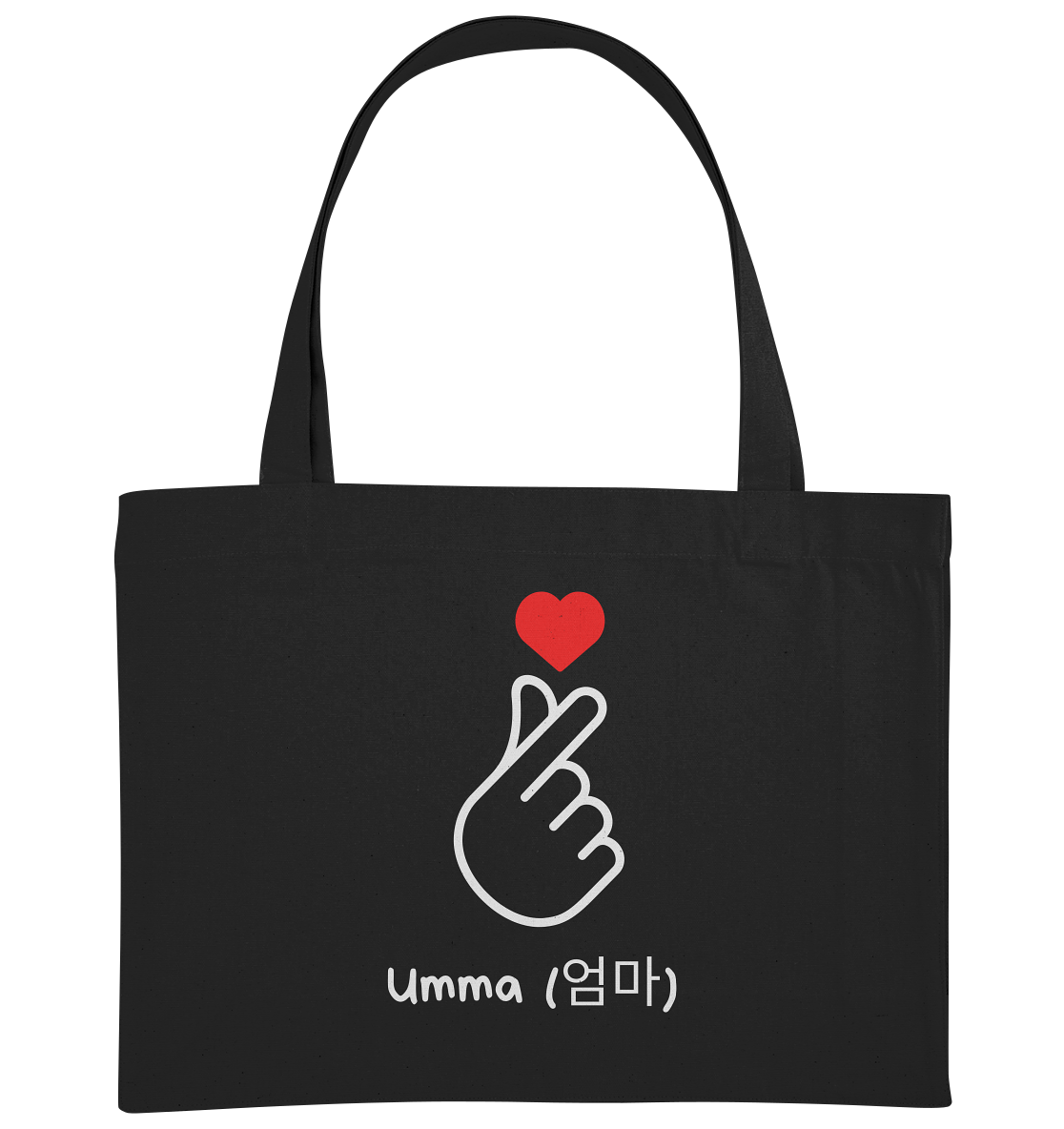 UMMA + FINGERHERZ - DOUBLE-SIDED - Organic Shopping Bag