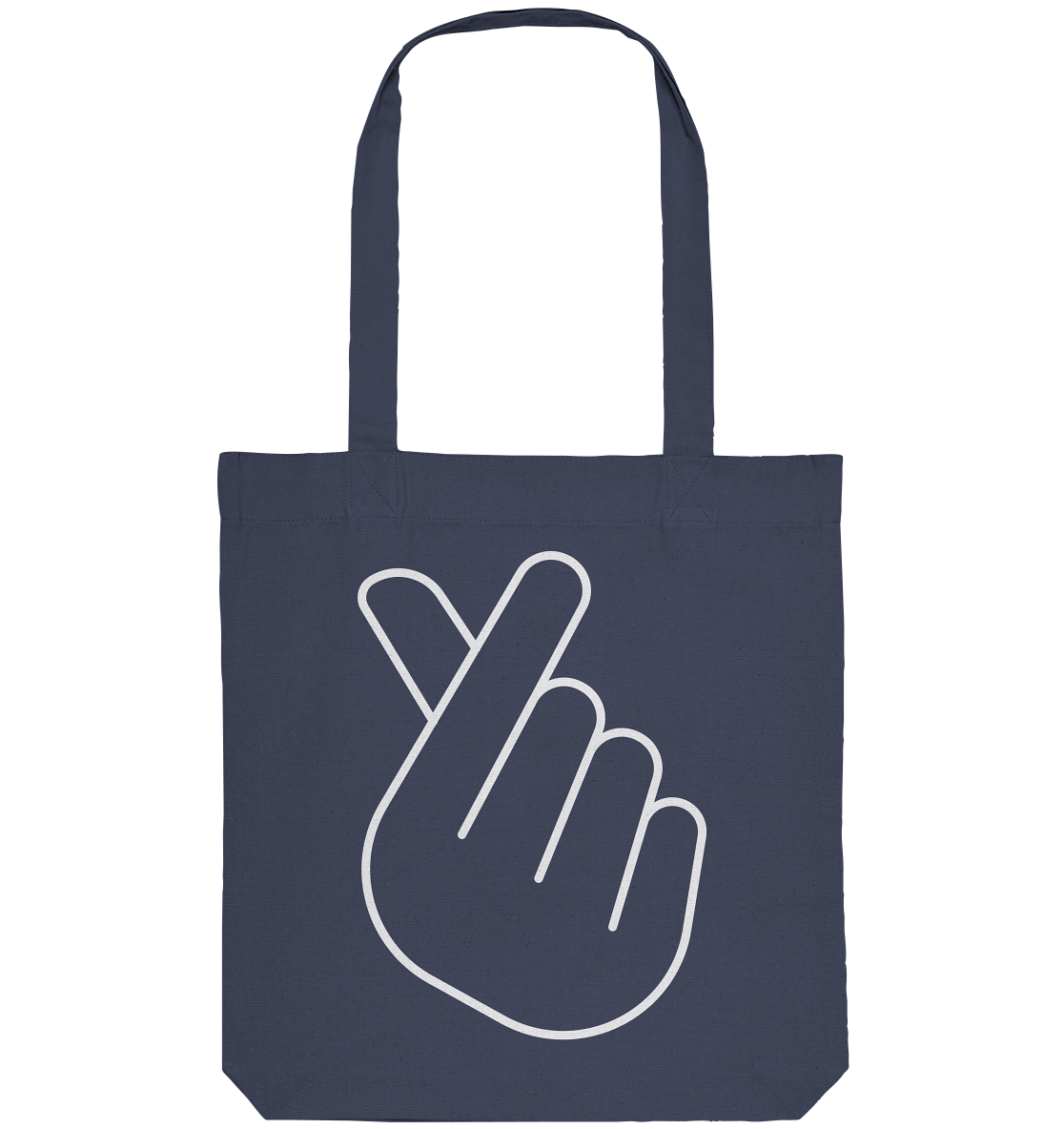 FINGER HEART - Organic Tote Bag