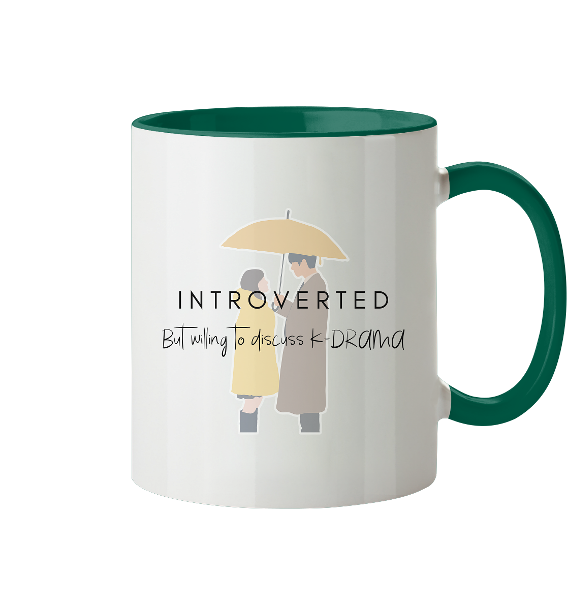 BUSINESS PROPOSAL - INTROVERTED BUT WILLING TO DISCUSS K-DRAMA - Mug two-tone