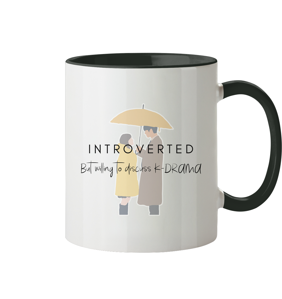 BUSINESS PROPOSAL - INTROVERTED BUT WILLING TO DISCUSS K-DRAMA - Mug two-tone