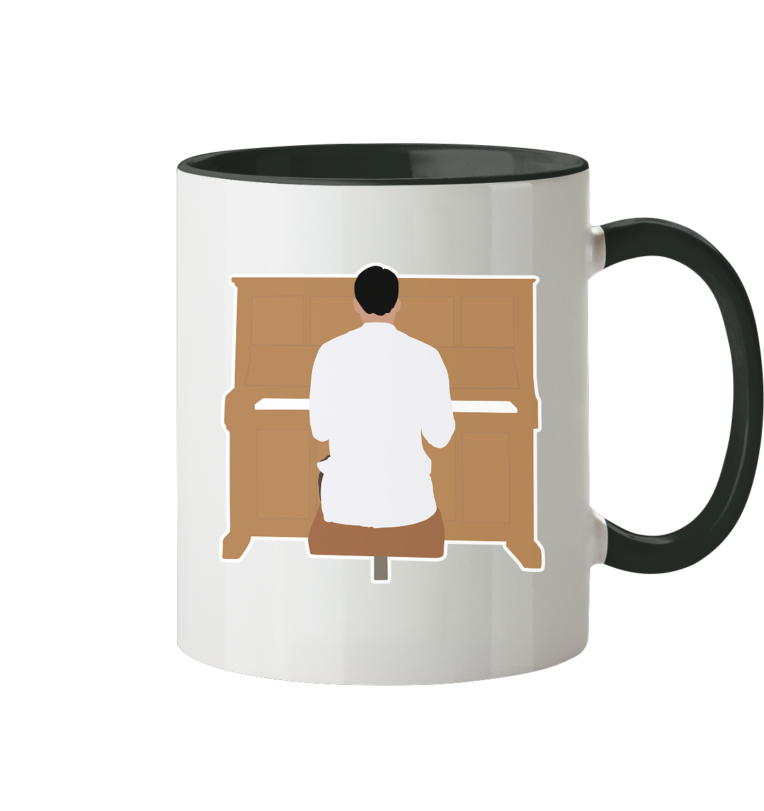 Cloy piano - cup two-tone