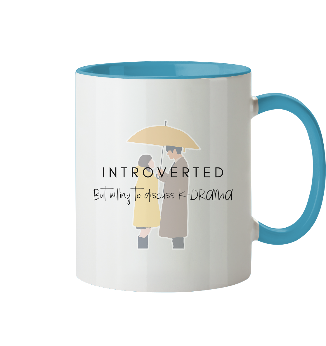 BUSINESS PROPOSAL - INTROVERTED BUT WILLING TO DISCUSS K-DRAMA - Mug two-tone