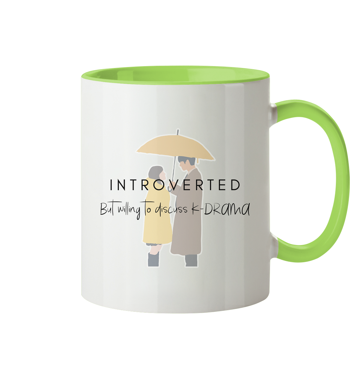 BUSINESS PROPOSAL - INTROVERTED BUT WILLING TO DISCUSS K-DRAMA - Mug two-tone