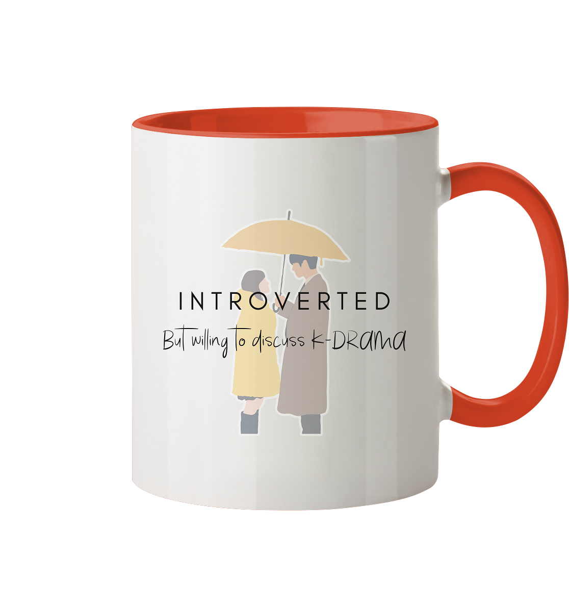 BUSINESS PROPOSAL - INTROVERTED BUT WILLING TO DISCUSS K-DRAMA - Mug two-tone