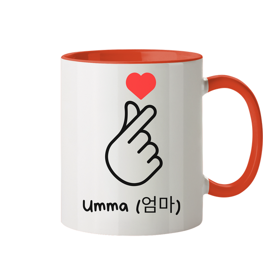 UMMA + FINGERHEART - BOTH SIDED - Mug two-tone
