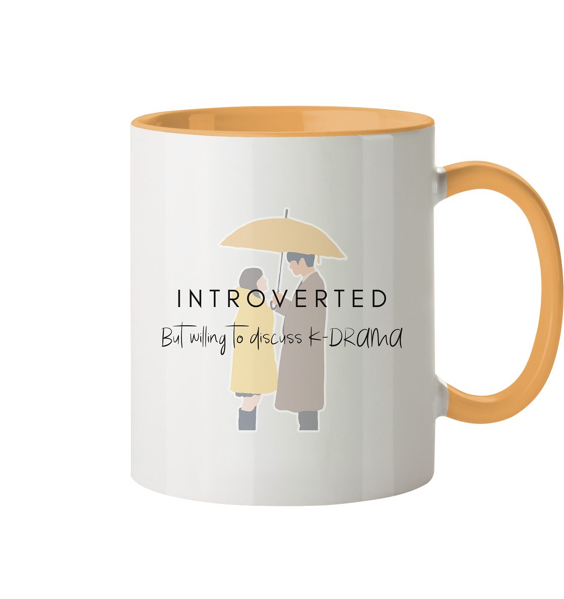 BUSINESS PROPOSAL - INTROVERTED BUT WILLING TO DISCUSS K-DRAMA - Mug two-tone