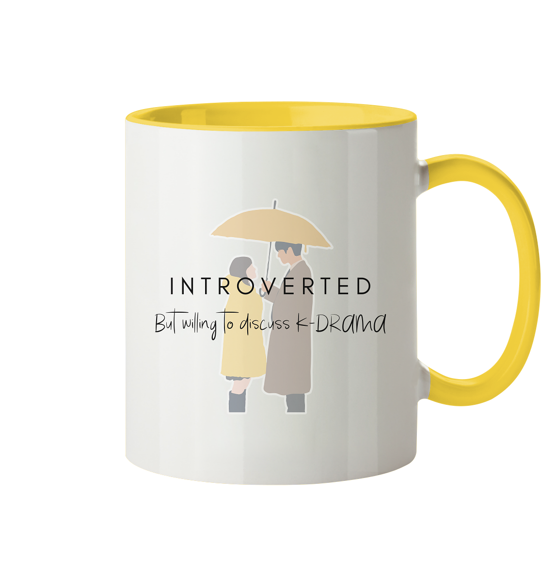 BUSINESS PROPOSAL - INTROVERTED BUT WILLING TO DISCUSS K-DRAMA - Mug two-tone
