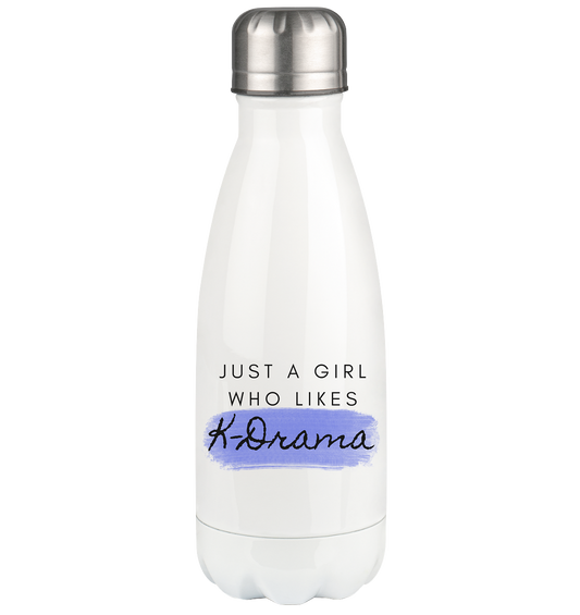 Just a Girl Who Likes K-Drama - Thermoflasche 350ml